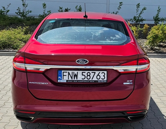 Ford Mondeo cena 57400 przebieg: 109162, rok produkcji 2017 z Olsztyn małe 352